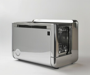 Fototapeta premium Sleek Dishwasher for Small-Scale City Residences - Enhance Your Kitchen