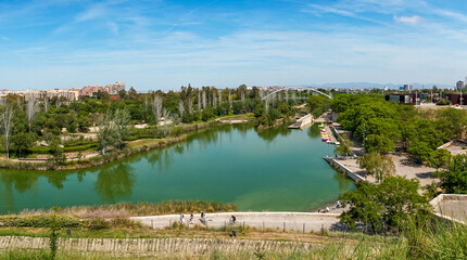 Fototapeta premium Valencia city park Capcalera