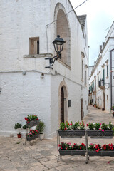 The Old town of Locorotondo, Apulia Region, Italy