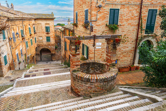 Corinaldo, Italy Historic Streets