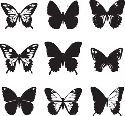 Obraz premium butterfly on a white background