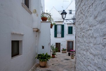 Fototapeta premium The Old town of Locorotondo, Apulia Region, Italy