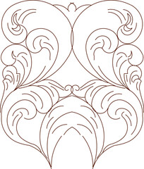 Sketch illustration silhouette vector drawing detail design ornament engraving symbol old classic vintage logo full engraving 