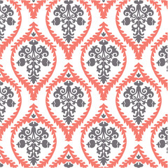Floral Damask Motif pattern