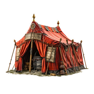 recommend clip art: tent illustrated, old tent, shelter isolated, transparent background png