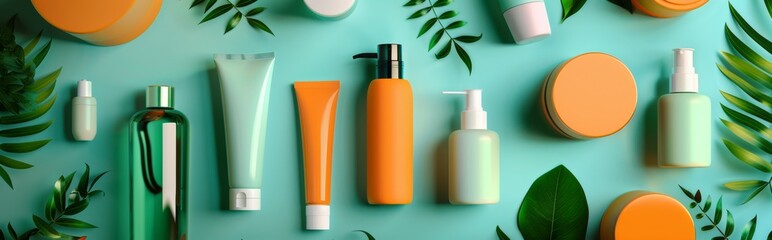 Cosmetic Products with Natural Leaves