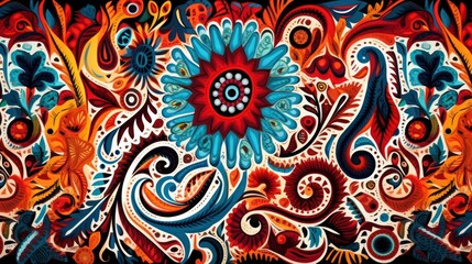 Ethnic Textile Pattern Design