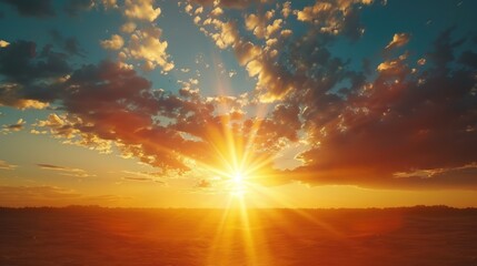 Obraz premium bright sunshine against the sky bright sunshine against the sky