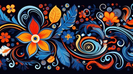 Ethnic Textile Pattern Design