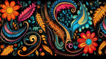 Ethnic Textile Pattern Design