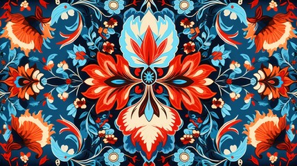 Ethnic Textile Pattern Design