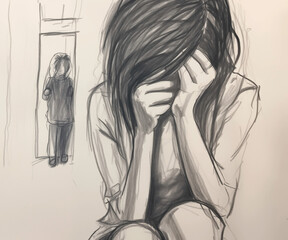 drug addict, alcoholic, girl, woman drug addict, fall, personality, suffering, pain,