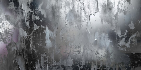 abstract grunge metallic texture background. abstract grunge metallic silver texture with rough, distressed patterns, creating an industrial and edgy design

