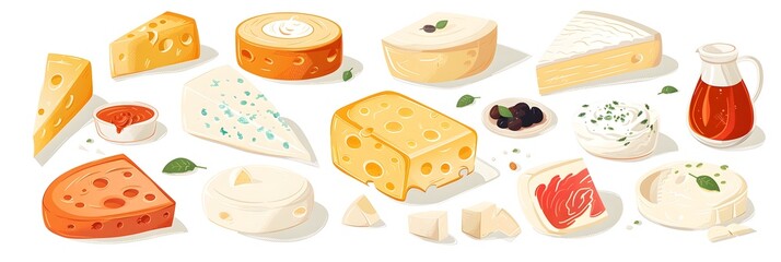 Assortment of Cheeses, A Culinary Delight