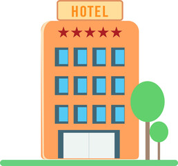 hotel building icon