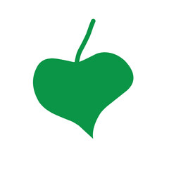 Green leaf vector icons, diverse leaf shapes for environmental, organic themes. Perfect for nature inspired designs, natural aesthetics, eco friendly and botanical branding