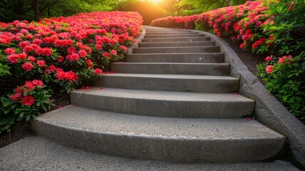 A magical garden where imagination grows flowers that change colors, with pathways that lead to secret realms hidden behind every bend