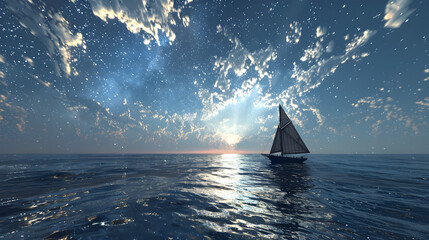 Navigating the open sea: Slor's journey with the wind and stars