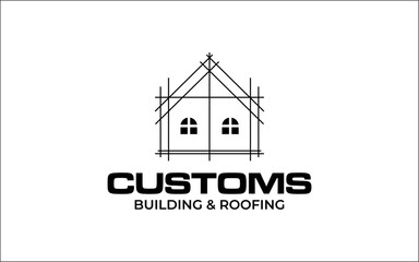 Fototapeta premium Illustration graphic vector of building construction and renovation logo design