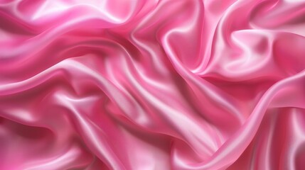 Luxurious Pink Silk Background