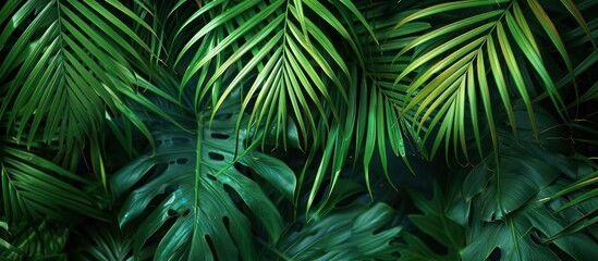 Tropical Leaf Background