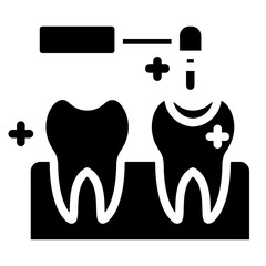 Tooth icon symbol
