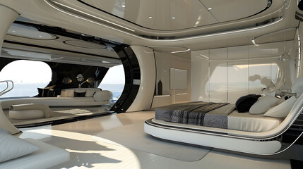 Stylish and Functional Bedroom Interiors Empowered by IoT Technology