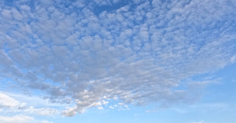 blue sky with clouds. sky and clouds. blue sky and clouds. blue sky background.