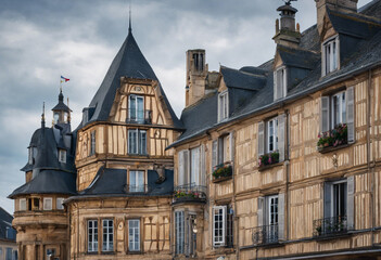 Obraz premium Exploring Brittany's Historic Buildings and Landscapes