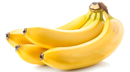 Bananas isolated on white background