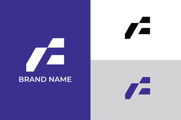 modern simple abstract F logo, f letter vector logo abstract, Initial Letter F Logo, alphabet capital letter F logo design, brandmark, logomark