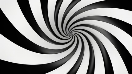 A spiral pattern in black against a white background.