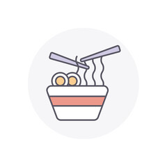 Ramen Vector Icon