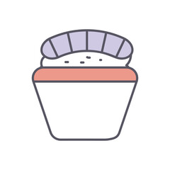 Kabayaki Vector Icon