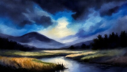 Fototapeta premium 不思議な夜