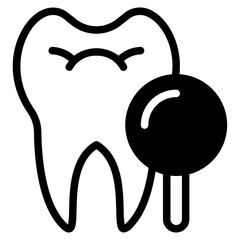 Tooth icon symbol