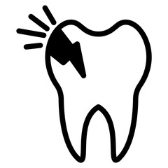 Tooth icon symbol