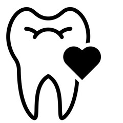Tooth icon symbol
