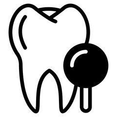 Tooth icon symbol