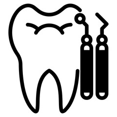 Tooth icon symbol