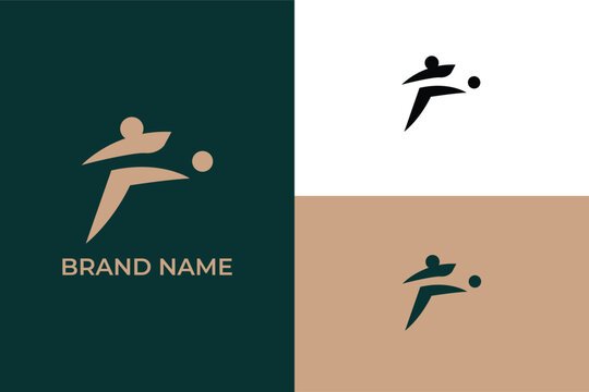 running boy racing logo, happy child wellness and health logo, sports logo, for running tournament, sports team, marathon, A man runner abstract , 