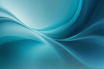 Fototapeta premium Digitally abstract blue and teal flowing lines create swirling effect texture background