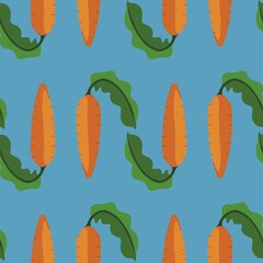 seamless pattern with vegetables