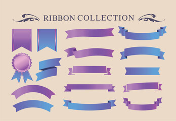 リボンのデザイン素材