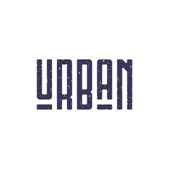 Urban Lettering Typography. Perfect for t shirt design