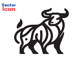 illustration of a bull