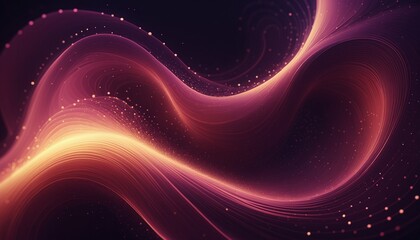 Swirling Patterns Flowing Lines Vibrant Colors Abstract Art Luminescent Dots Dynamic Motion Background Wallpaper