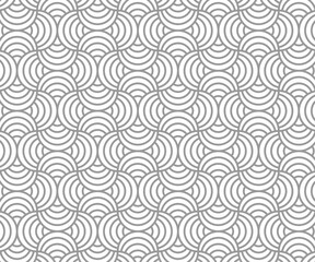 Abstract geometric pattern. Seamless geometric pattern. Geometric circle pattern