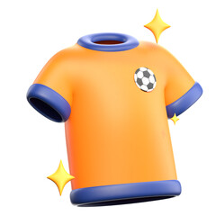 Football Jersey Orange