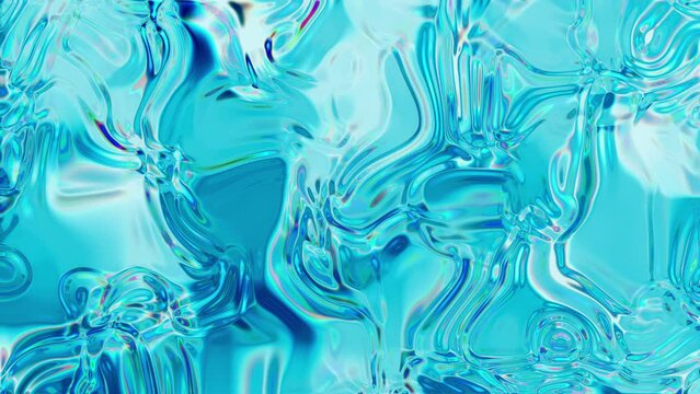 solid light blue background, swirling, turquoise pattern abstract. Suitable for backgrounds, textiles, packaging, and digital designs with an artistic flair.